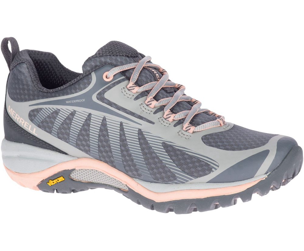Tenis Senhora - Merrell Siren Edge 3 Waterproof - Cinzentas - OSC716539